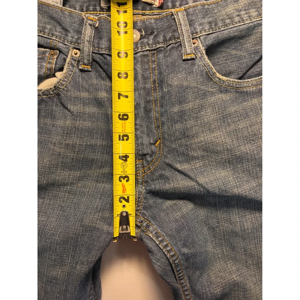 Levi's 559 Relaxed Straight Jeans Mens 32x25 Blue Denim 100% Cotton Medium Wash
